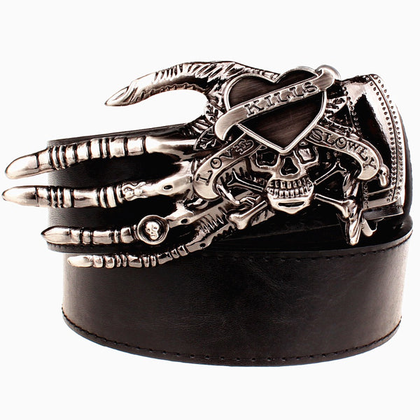 Rock Skull Buckle