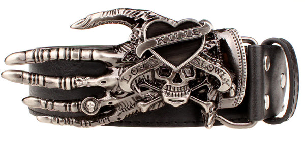 Rock Skull Buckle