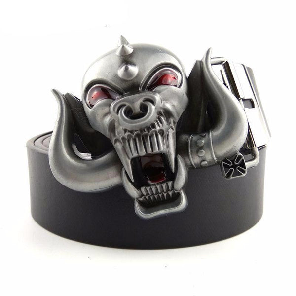 3D Motorhead Belt Buckles