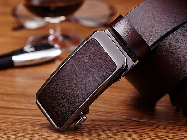 Casual Strap With Brown Color Belt
