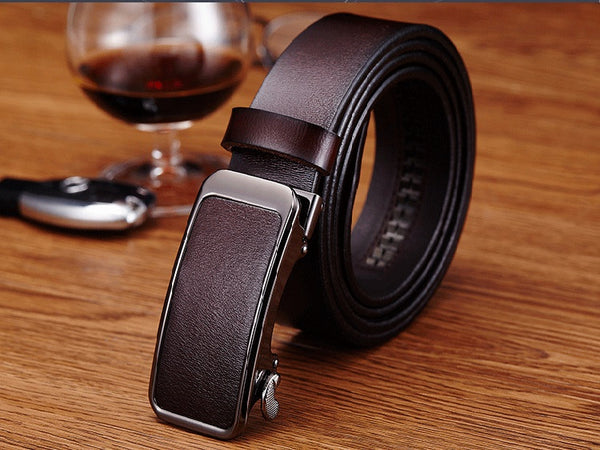 Casual Strap With Brown Color Belt