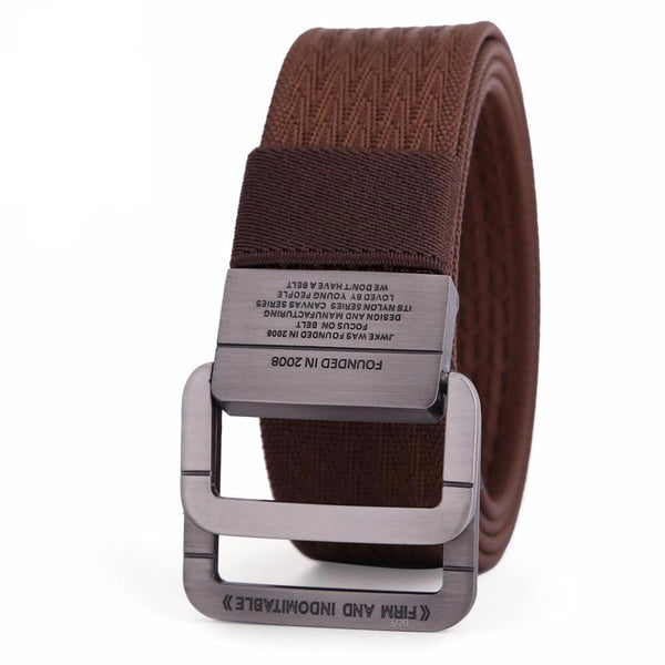 Double Ring Buckle Canvas Belt