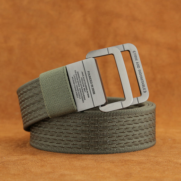 Double Ring Buckle Canvas Belt