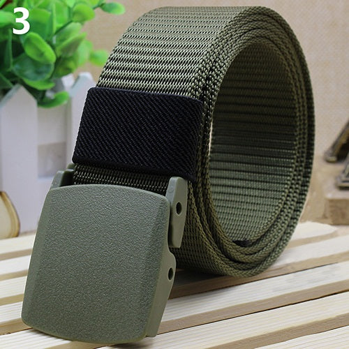 Practical Military Buckle Waist Belt