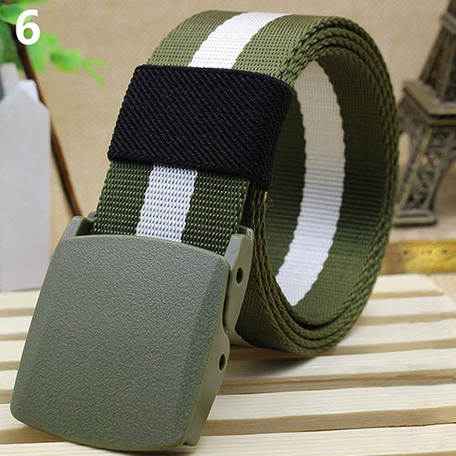 Practical Military Buckle Waist Belt
