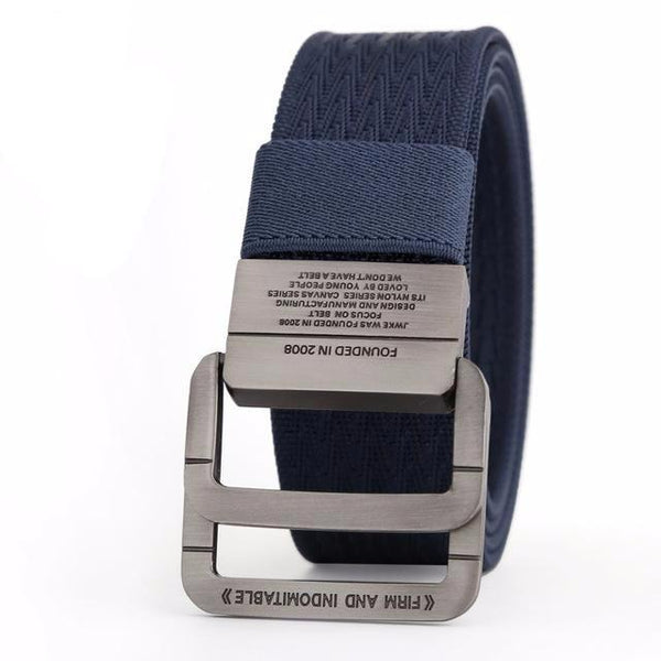 Double Ring Buckle Canvas Belt