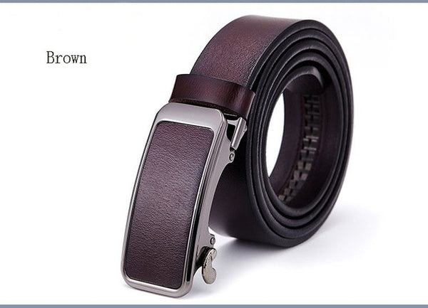 Casual Strap With Brown Color Belt