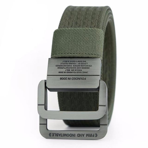 Double Ring Buckle Canvas Belt