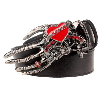 Rock Skull Buckle