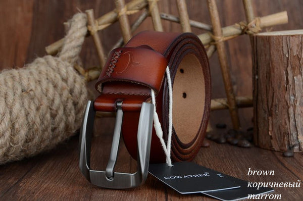 Vintage Style Cow Belt