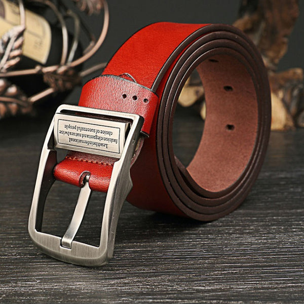 Casual Genuine Leather Waist Belt